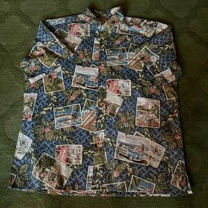 VTG Reyn Spooner Mele Kalikimaka 2014 Limited Christmas Hawaiian Shirt XXL